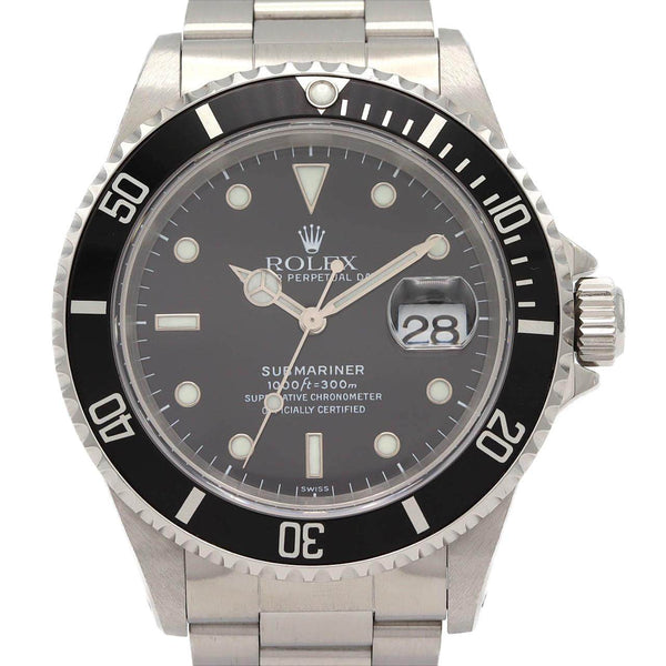 Rolex Submariner Date Stainless Steel Mens