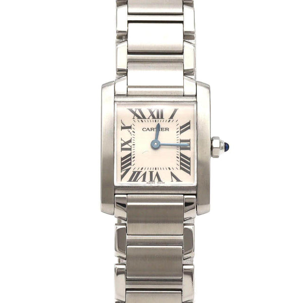 Cartier Tank Française Stainless Steel Quartz