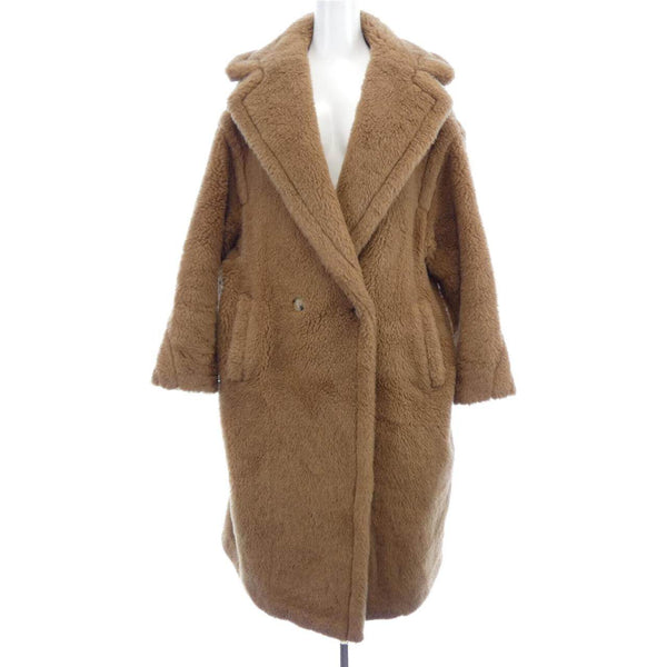 Max Mara TEDDY Camel Silk Coat