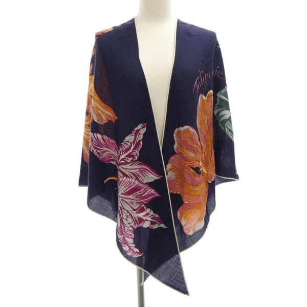 Hermes TULIPOMANIE Silk Cashmere Shawl