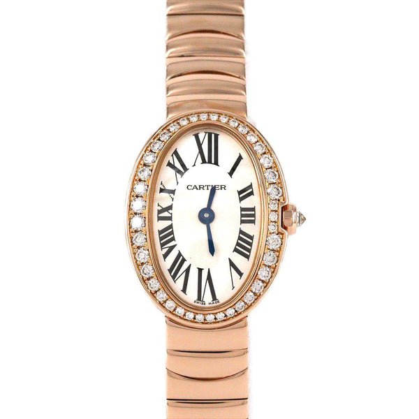 Cartier Mini Baignoire Pink Gold Quartz