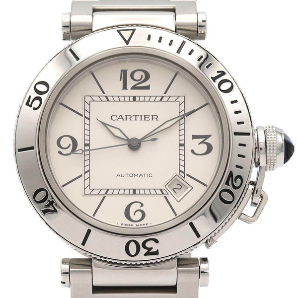 Cartier Pasha Seatimer Stainless Steel Mens