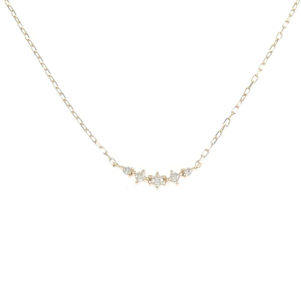 K10 Yellow Gold Diamond Necklace
