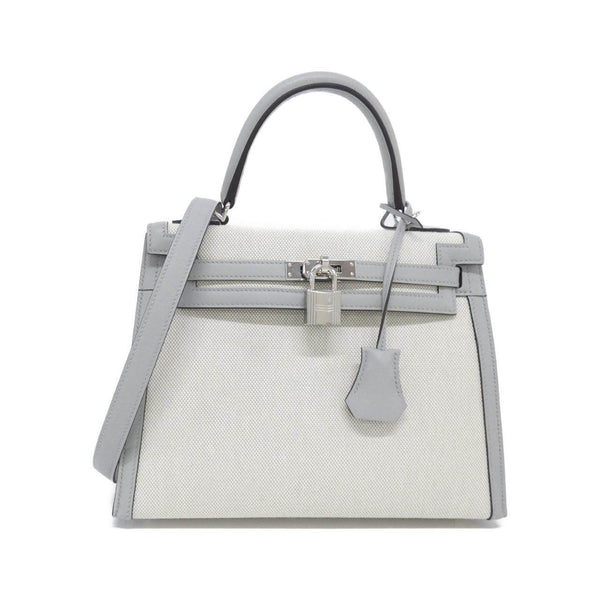 Hermes Kelly25 Toile H Swift Bag