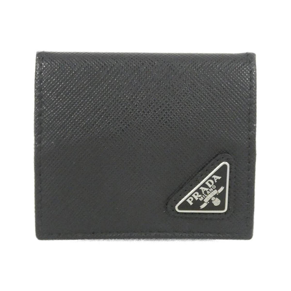 Prada Saffiano Triang Coin Case