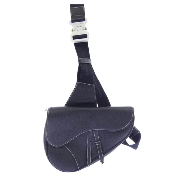 Dior Saddle Grained Calfskin Shoulder Bag
