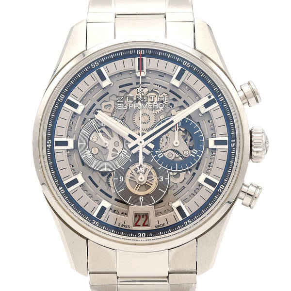Zenith Chronomaster El Primero Full Open Stainless Steel Chronograph