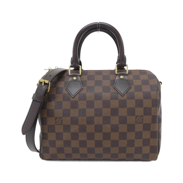 Louis Vuitton Damier Speedy Bandouliere Coated Canvas Boston Bag