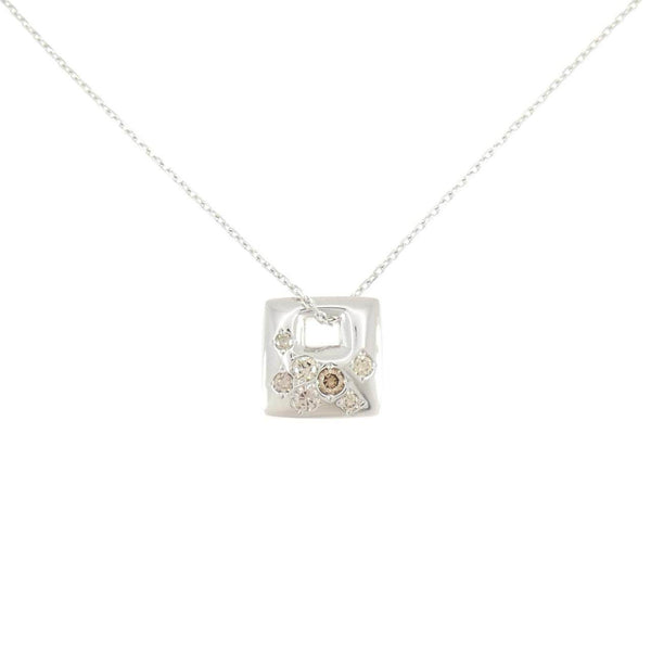 Kashikey Au750 White Gold Diamond Necklace