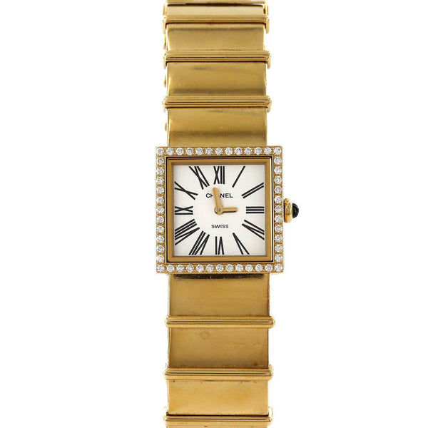 Chanel Mademoiselle Yellow Gold Quartz