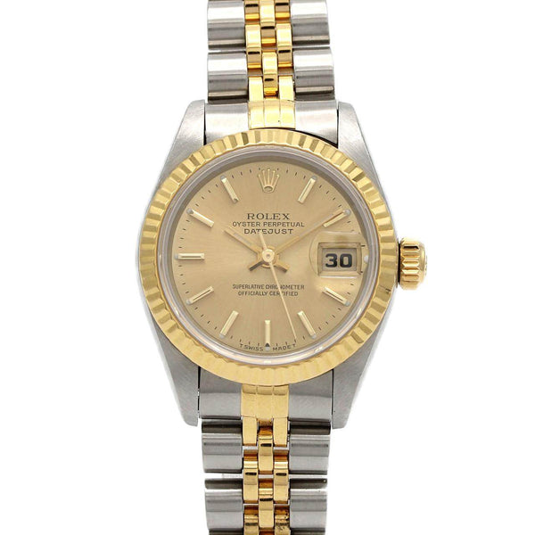 Rolex Datejust Stainless Steel Yellow Gold Automatic