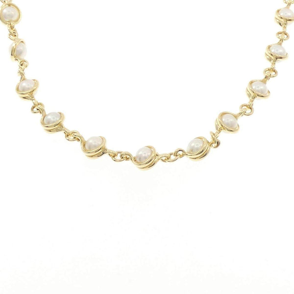 Pomellato 18K Yellow Gold Akoya Pearl Necklace