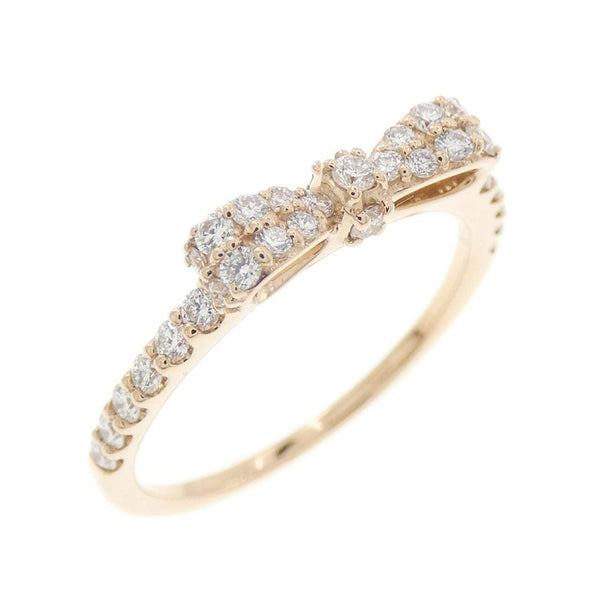 Ponte Vecchio 750 Pink Gold Diamond Ring