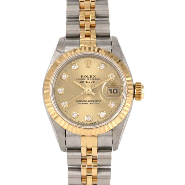 Rolex Datejust Stainless Steel Yellow Gold Automatic