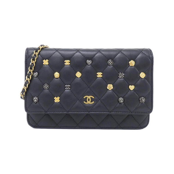 Chanel Timeless Classic Lambskin Chain Wallet