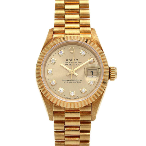 Rolex Datejust Yellow Gold Watch