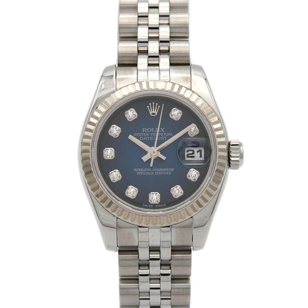 Rolex Datejust Stainless Steel White Gold Automatic