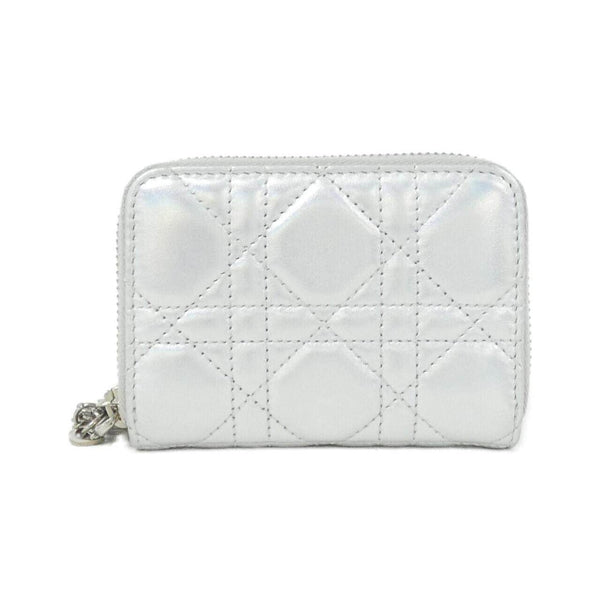 Christian Dior Lady Dior Voyageur Lambskin Coin Case