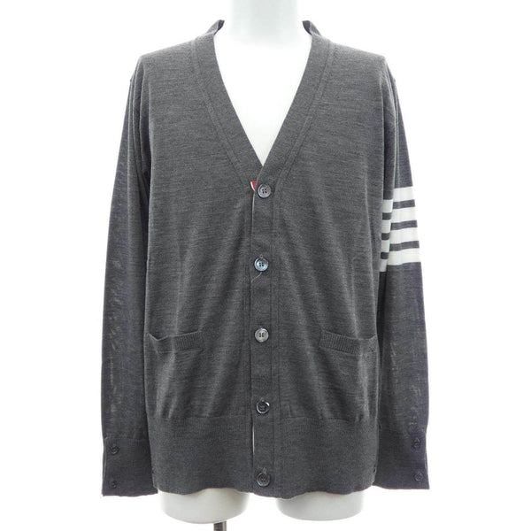 Thom Browne Merino Wool 4BAR Classic Cardigan