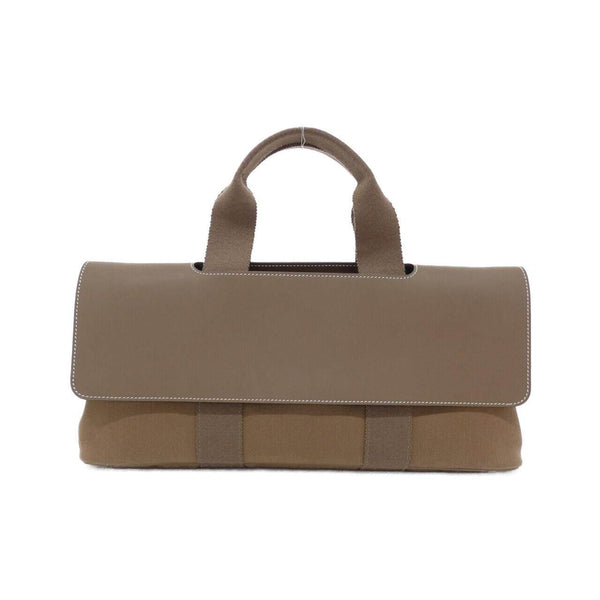 Hermes Valparaiso Long MM Toile Chevron Bag