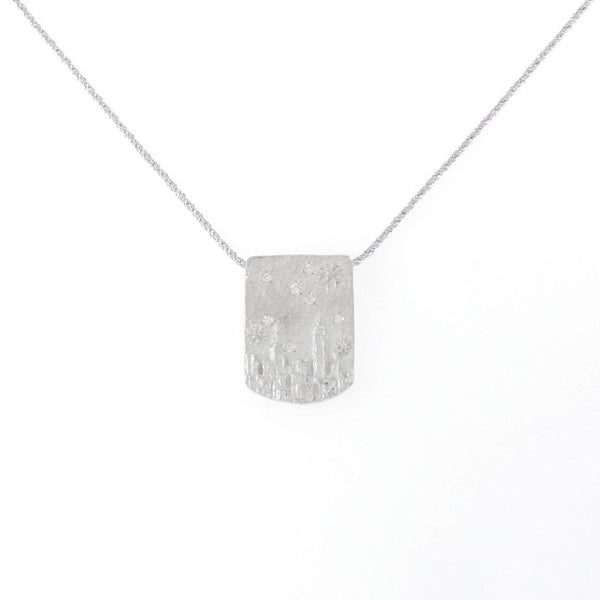 Iwakura Koji Au750 Diamond Necklace