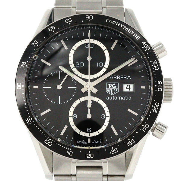 TAG Heuer Carrera Tachymeter Stainless Steel Chronograph