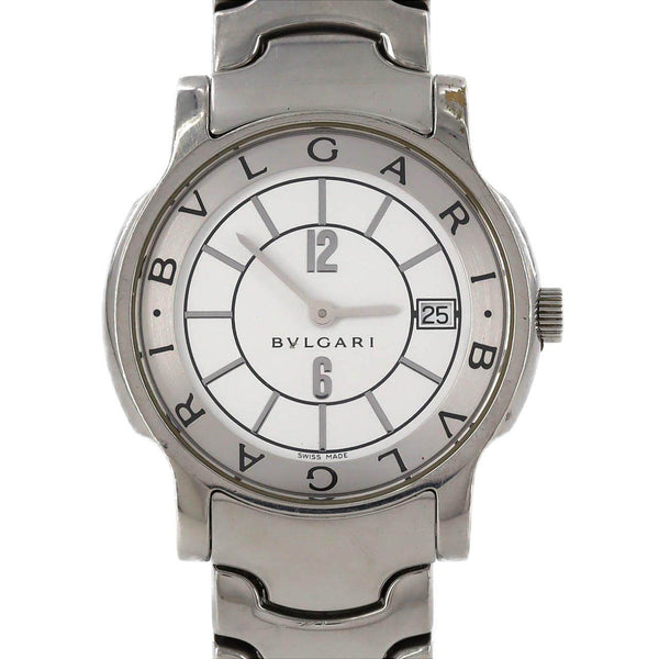 Bulgari Solo Tempo Stainless Steel Watch