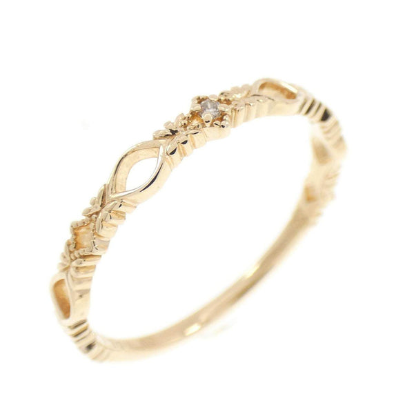 NOJESS K10 Gold Diamond Ring