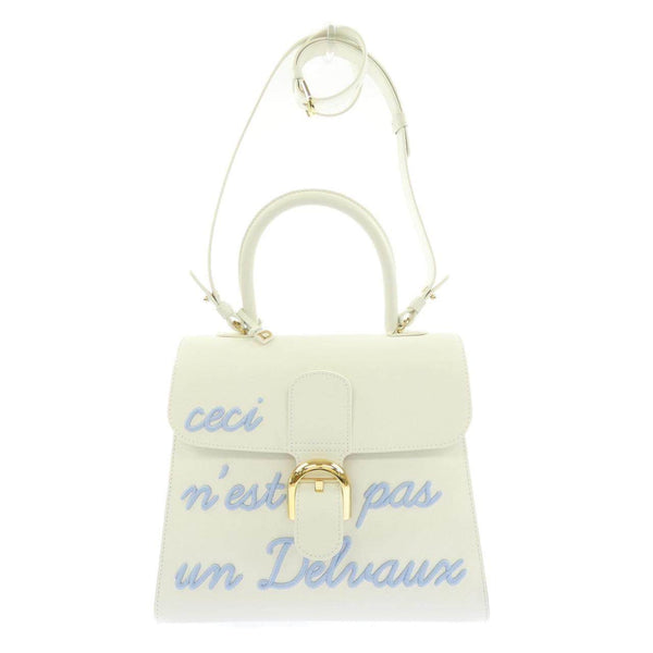 Delvaux RENE MAGRITTE L'HUMOUR Box Calf Bag
