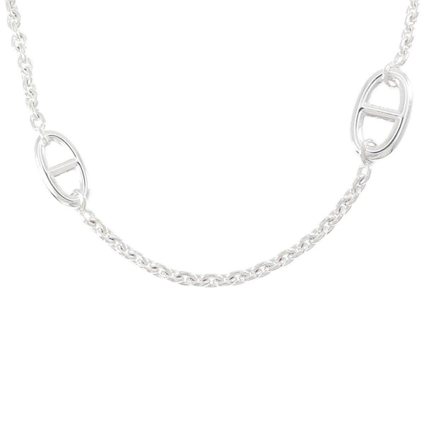 Hermes Farandole 925 Silver Necklace 78cm