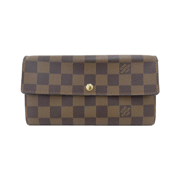 Louis Vuitton Pochette Porte Monnaie Credit Damier Long Wallet