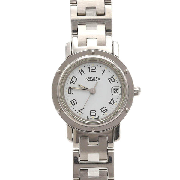 Hermes Clipper Stainless Steel Quartz