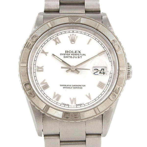 Rolex Thunderbird Stainless Steel x White Gold Watch