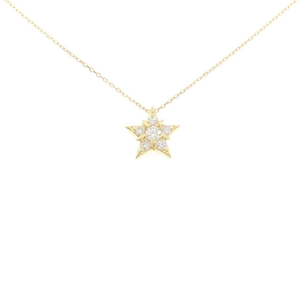 Au750 Diamond Star Necklace