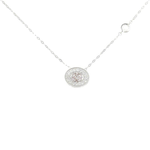 Platinum Pink Diamond Diamond Necklace