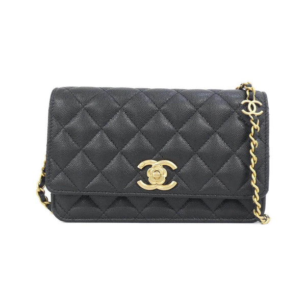Chanel Caviar Skin Wallet