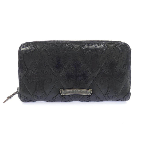 Chrome Hearts REC F ZIP CEME QWLT 925 Wallet