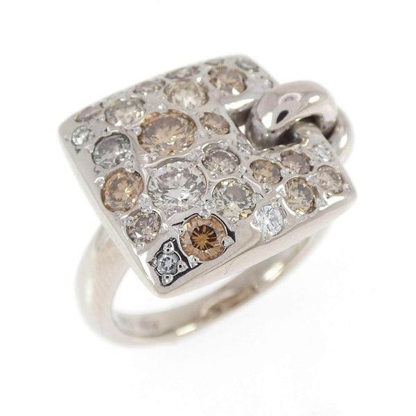 Kashikey Au750 White Gold Diamond Ring