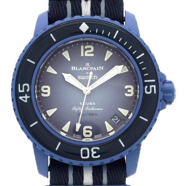 Swatch Blancpain Fifty Fathoms Atlantic Ocean Automatic Watch