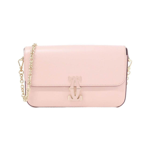 Cartier C DE CARTIER Calf Shoulder Bag