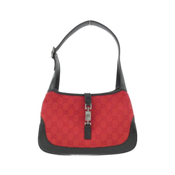 Gucci GG Canvas Leather Shoulder Bag
