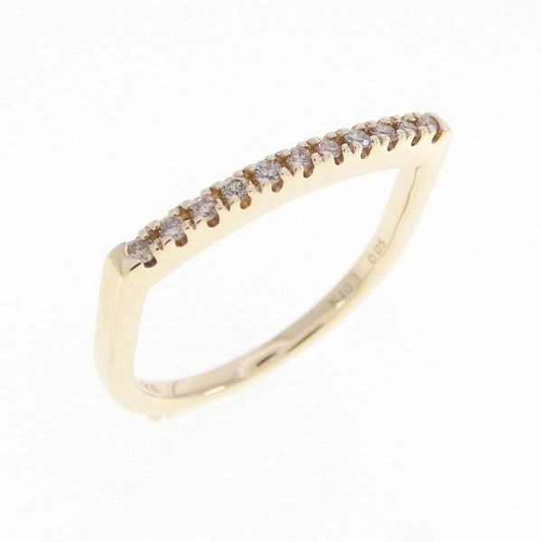 Hirotaka K10 Yellow Gold Diamond Ring