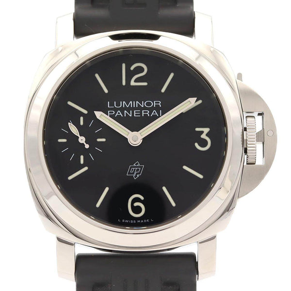Panerai Luminor Logo Stainless Steel Manual Wind Watch