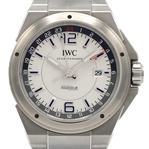 IWC Ingenieur Dual Time Stainless Steel