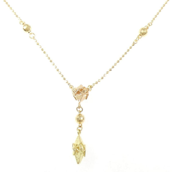 Au750 Two Tone Necklace