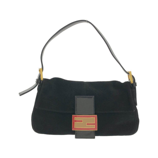 Fendi Baguette Suede Shoulder Bag