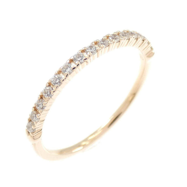 Samantha Tiara K10 Pink Gold Cubic Zirconia Ring