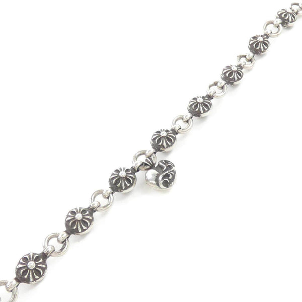 Chrome Hearts #1 CROSS/B W/HEART 925 Bracelet