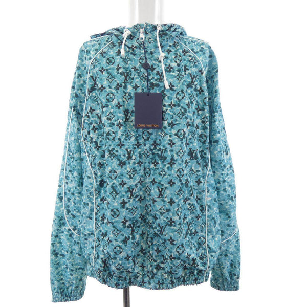 Louis Vuitton Printed Nylon Hooded Jacket