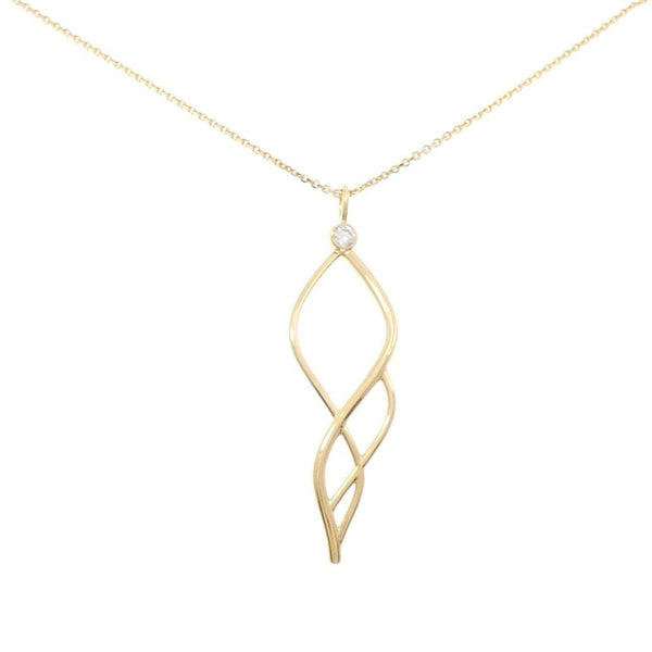 Au750 Diamond Necklace
